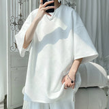 Summer Short Sleeved T-shirt Men Fashion Casual Round Neck T Shirt Men Streetwear Hip-hop Loose Pullover T Shirt Mens Top M-3XL