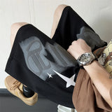 American Shorts Men's Summer Loose Five-point Trendy Casual Oversize Handsome Personalized Basketball High Street Sports Pants