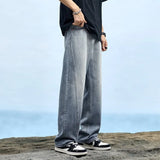 Original Design Retro Washed Unisex Jeans Casual Ripped Loose Men Pants High Street Vintage American Oversized Jeans