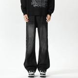 Men Baggy Vintage Wide Leg Jeans Male Designer Spring Autumn Casual Denim Pants Fashion Straight Leg High Street Denim Trousers