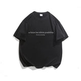 White T Shirt Oversized Cotton for Men Men's Summer 5XL T-shirts Letter Print Male Casual Wear Tee Shirts Big Size Tshirts