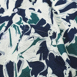 Summer thin printed shirt, beach flower shirt, American retro floral shirt, short-sleeved shirt men's