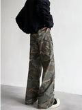 Ropa Y2K Streetwear Camouflage Baggy Jeans Cargo Pants For Men Clothes Harajuku Fashion Cotton Long Trousers Pantalon Homme