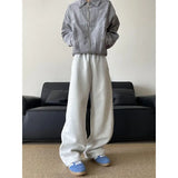 Spring NEW Loose Casual pants man Solid baggy trousers Unisex Wide leg pants Fashion trend youth skateboard pants male