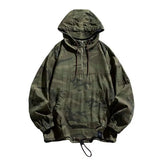 American Camouflage Hoody Mountaineering Suit Work Jacket Men's Hooded Jacket Spring Autumn Hip-hop Handsome Jacket