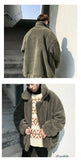 American Autumn/Winter Street Men and Women Trendy Personalized Jackets for Couples Loose Retro Loose Casual Harajuku Top