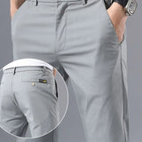 Summer KPOP Fashion Style Harajuku Slim Fit Trousers Loose All Match Thin Style Casual Pants Solid Button Straight Leg Pants