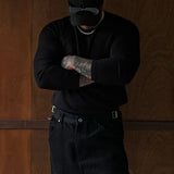 Threaded Long-Sleeved T-Shirt Fitness Autumn Breathable Quick-Drying Sports Mens Elastic Fitness Training Suit Bottoming Shirt