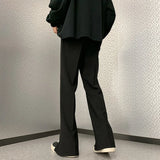 Grey Black Suit Pants Men Fashion Society Mens Dress Pants Korean Loose Straight Pants Mens Office Formal Trousers M-3XL