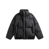 Cotton Padde Jacket Men Winter Thick Warm Jackets Man Parka Casual Fashion Outwear Coats Men's Stand Collar Clothing 3XL-M