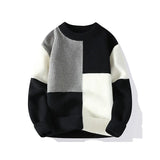 Winter Sweater Men Warm Fashion Casual Knit Pullover Men Streetwear Korean Loose Long Sleeve Sweater Mens Jumper Clothes M-4XL