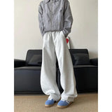 Spring NEW Loose Casual pants man Solid baggy trousers Unisex Wide leg pants Fashion trend youth skateboard pants male