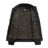 Thick Jacket Men's Workwear Jacket Fashionable and Trendy Casual Jacket Cold Resistant Jacket Windproof Warm Men's Casual Jacket