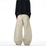 Y2K American Baggy Pants Men's 100% Cotton Fashion Vintage Autumn Wide-leg Casual Trousers Oversize Loose Streetwear