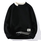 Men Vintage Twist Sweater Round Neck Male Fit Knitted Pullover Loose Harajuku Mens Retro Sweaters Multicolors