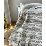 Winter Sweaters Men Slim Fit Warm Fashion Retro Knitted Pullovers Men Korean Casual Long Sleeved Sweaters Mens Jumper Clothes