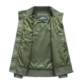 Windproof Military Style Men's Jacket Workwear Flight Suit Casual Outdoor Jacket Tactical Stand Collar New Pilot Men's Jacket