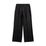 Men's Straight Pants Thin Man Black Comfortable Pant Summer Casual Streetwear Loose Trouser Japanese 5XL Trendy Fashion