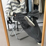 Streetwear Multi-pocket Jeans Loose Plus Size 5XL Wide Leg Pants Japanese Harajuku Casual Denim Trousers Men Clothing