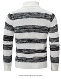 High Quality Men's New Autumn and Winter Casual Warm Neck Sweater Knit Pullover Warm Tops