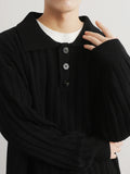 Pullovers Men Ulzzang Minimalist Cozy Warm Vintage Sweaters Lazy Style Handsome Autumn Winter Fashion High Street