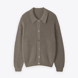 New Korean Luxury Men Cardigan Trendy Textured Long Sleeve Buttoned Korean Leisure Sweater Coats Premium Quality Knitwear M-3XL