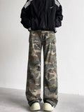 Ropa Y2K Streetwear Camouflage Baggy Jeans Cargo Pants For Men Clothes Harajuku Fashion Cotton Long Trousers Pantalon Homme