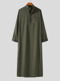Fashion Muslim Clothing Thobe Jubba Mens Robe Long Sleeve Saudi Arab Thobe Kaftan Ropa Arabe Islamic Thobe Indian Dress Robe