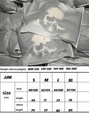 Thick Heavy Sweater Men Women 1:1 High Quality Skull Logo Digital Print Mastermind Japan Pullover Sweater