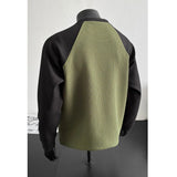 Mens Long Sleeve T Shirts Casual Round Neck Cotton Moisture Wicking Tees Tanks Patchwork Undershirts Loose Fit Tshirts for Men