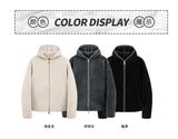 Autumn Sweaters New Cardigan Men's Winter Hooded Knitted Sweater Men's Lazy Style Line Jacket Loose Base Outdoor Pullover Top