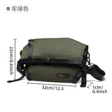 MATE ELAN Waterproof Mens Sling Bag Anti-Theft Design, Crossbody Bag For Travel Sport, Japanese Shoulder Bag Ipad Fit 7.9 inch