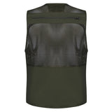 Men's Vest Tactical Webbed Gear Coat Summer Photographer Waistcoat Tool Many Pocket Mesh Work Sleeveless Jacket Male