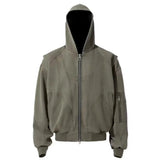 Retro Detroit Workwear Women's Autumn Winter Brand High Street Neutral Style Loose Casual Baseball Jackets for Men Clothing
