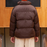 Men Harajuku Warm Bubble Coat Winter Jacket  Streetwear Solid Black Parkas Man Korean Fashion Puffer Jackets Coats