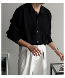 New Korean Luxury Men Cardigan Trendy Textured Long Sleeve Buttoned Korean Leisure Sweater Coats Premium Quality Knitwear M-3XL