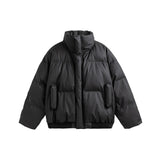 Cotton Padde Jacket Men Winter Thick Warm Jackets Man Parka Casual Fashion Outwear Coats Men's Stand Collar Clothing 3XL-M
