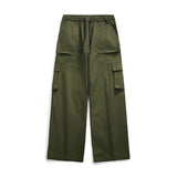 Men‘s Cargo Pants Multi Pocket Jogger Harlan Pants Men Elastic Waist Hip Hop Casual Trousers Large Size Sweatpants Black 5XL