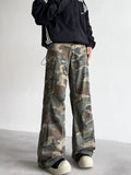 Ropa Y2K Streetwear Camouflage Baggy Jeans Cargo Pants For Men Clothes Harajuku Fashion Cotton Long Trousers Pantalon Homme