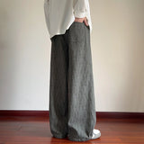 Corduroy Pants Men Fashion Retro Printed Casual Pants Men Streetwear Hip-hop Loose Wide Leg Pants Mens Trousers Large Size 4XL