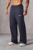 2025 American Style New Men's Sports Pants Spring Autumn Outdoor Jogging Muscle Fitness Embroidered Straight Casual Long Pants