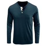 Men Fashion Casual T-Shirts Long Sleeve Tops For Man Soild O Neck Shirts Elastic Gym T Shirt Soccer Tees Streetwear Man Clothing