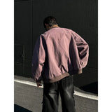 Spring Cotton Jacket Men Fashion Casual Khaki Short Jacket Men Streetwear Korean Loose Bomber Jacket Mens Jackets Coat