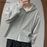 Plus Velvet Hoodies Men Hooded Loose Hip Hop Winter Warm Couples Sweatshirts Korean Fashion Coats Outwear High Street All-match