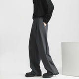 Men's Light Luxury Naples Slim-fit Suit Pants Casual Japanese Retro Premium Quality Elegant Popular Leisure Trousers 2026 Spring