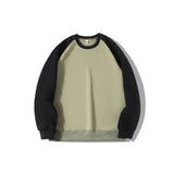 Sweatshirts Men Panelled Loose Fashion Couples Streetwear All-match Breathable Handsome Korean Style Classic Personality Clothes