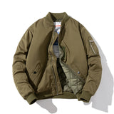 Men Bomber Jacket Women Solid Autumn Winter Pilot Jacket Fashion Vintage Hooded Baseball Coat Casual Windbreak Red Pink Burgundy