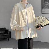 Spring Summer Printed Long Sleeve Shirts Man 2024 Casual Oversize Blouse Fashion Male Cardigan Korean Clothing Plus Size 5XL-M