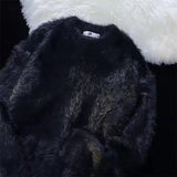 Pink Men's Winter Sweater Solid Knit Pullover Sweater Man Black Winter Sweater For Man Pullover Knitted Top Autumn New