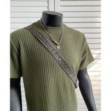 Men Slim Fit Ice Silk Cool Comfort Round Neck Plain Color Summer T Shirt Breathable Lightweight Soft Basic Undershirt Casual Tre